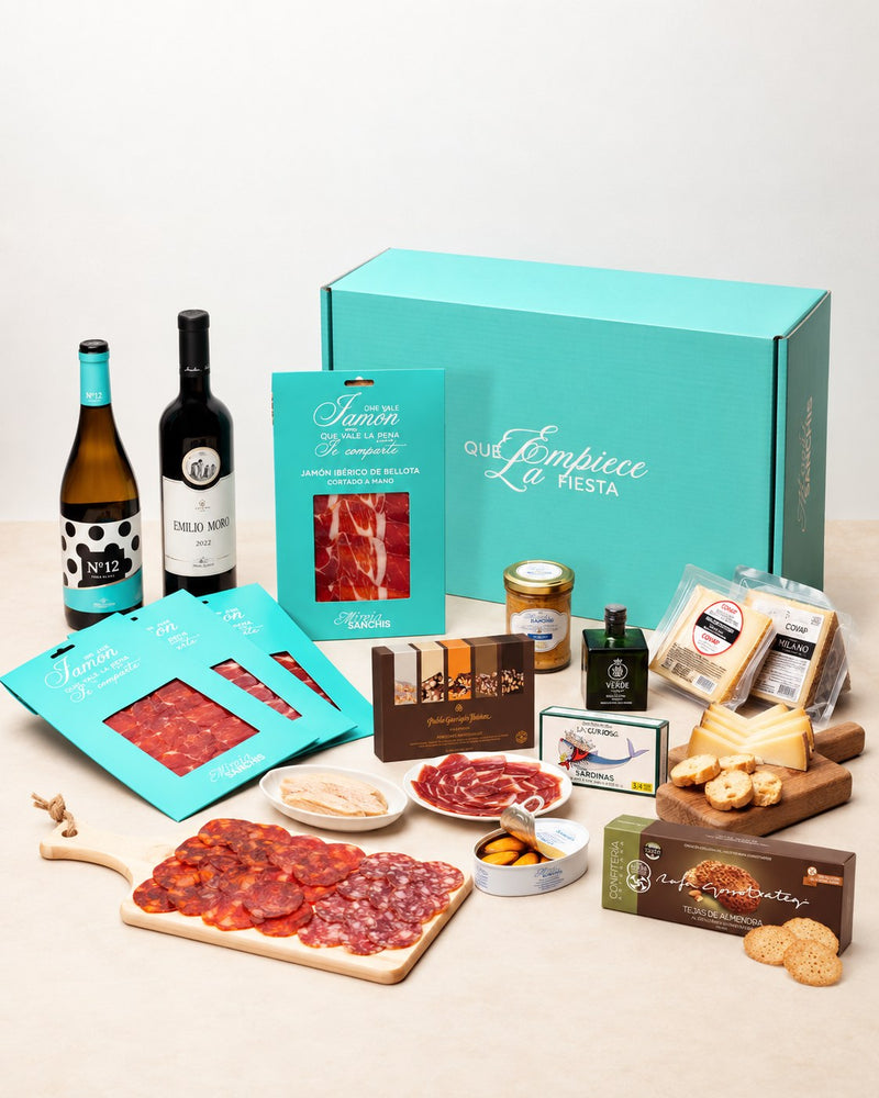 Caja Gran Selección Gourmet de Mireia Sanchis con todo su contenido