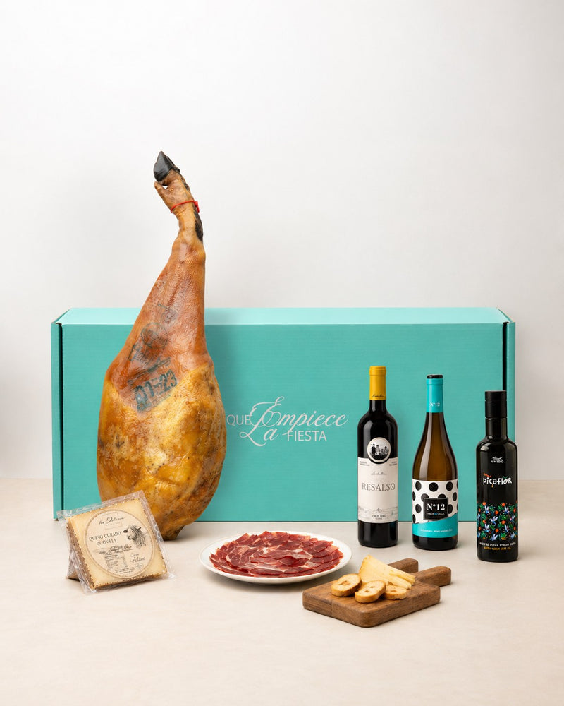 Caja Paleta Ibérica de Mireia Sanchis con todo su contenido
