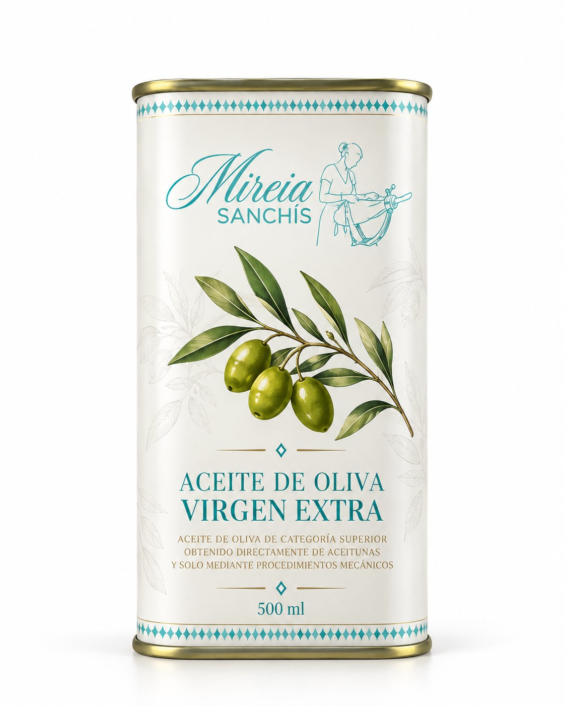 Lata de aceite de oliva virgen extra