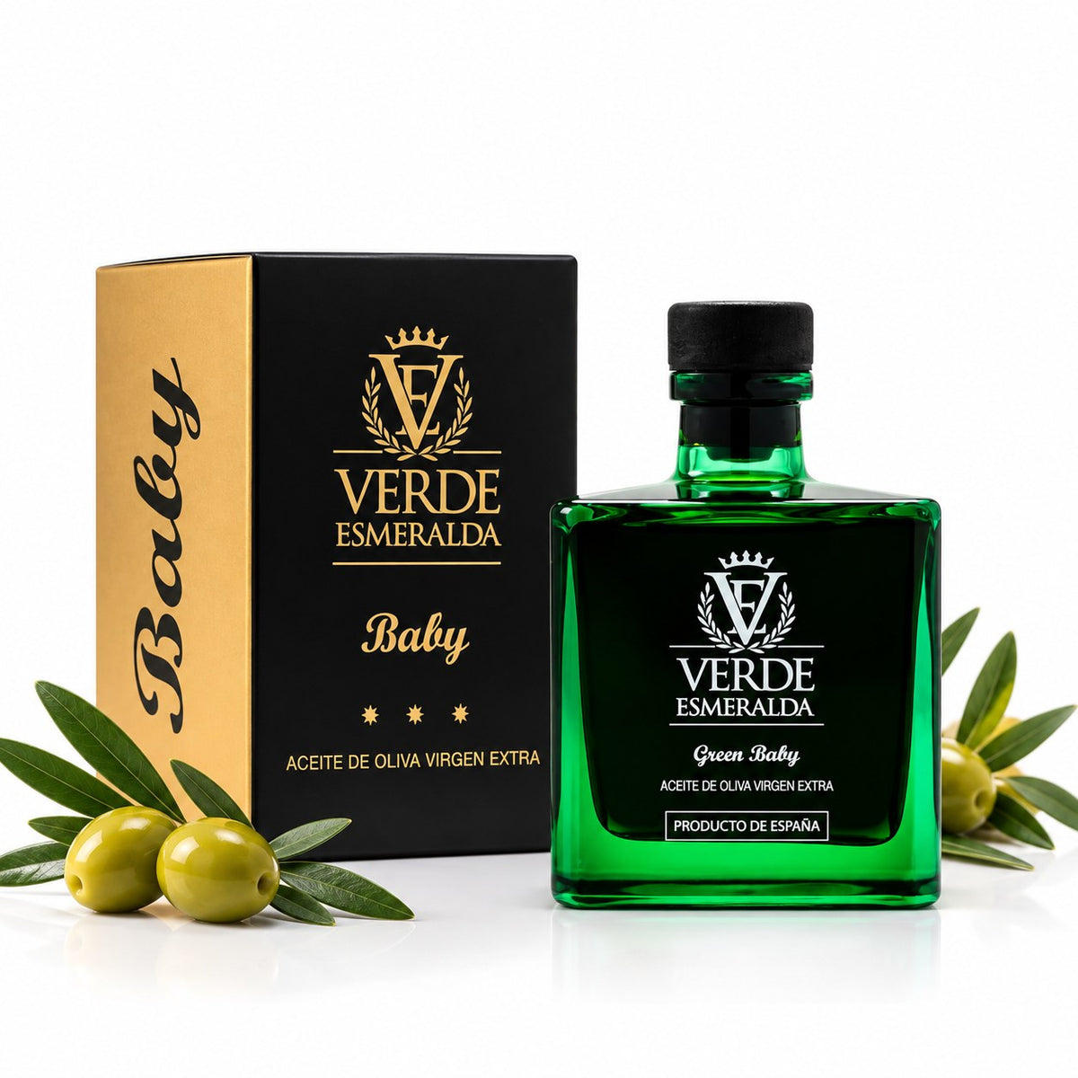 Aceite de oliva virgen extra Verde Esmeralda Baby