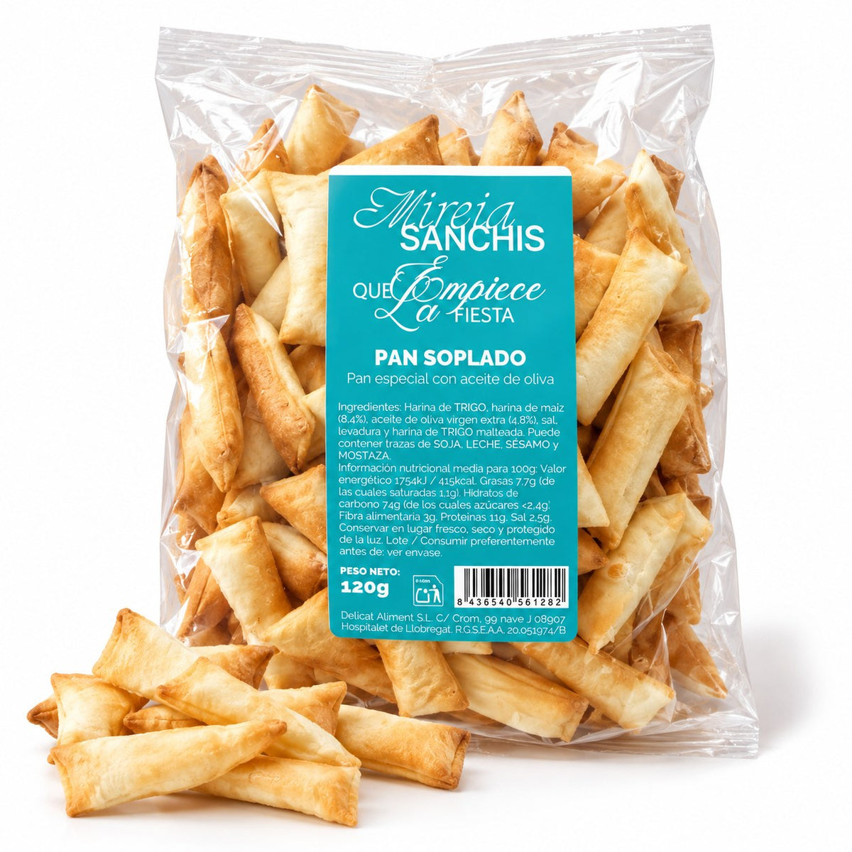Pan soplado con aceite de oliva Mireia Sanchis