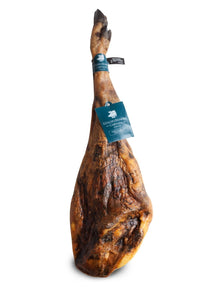 Pieza de jamón de bellota 100% ibérico Sánchez Romero Carvajal curado en Jabugo